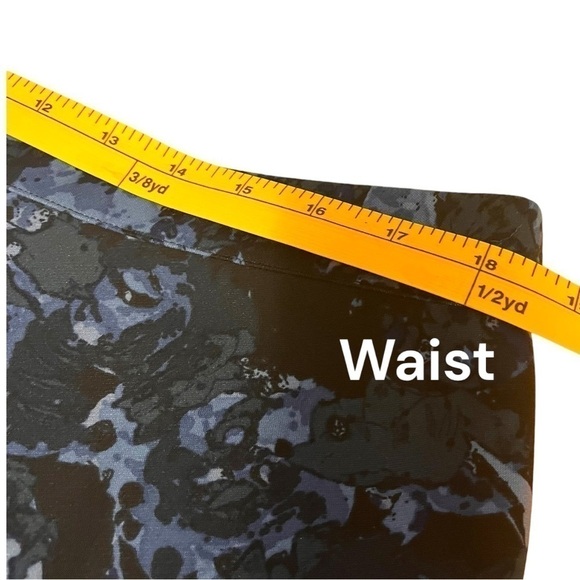 Joe Fresh Blue Floral A-line Skirt - Picture 5 of 7